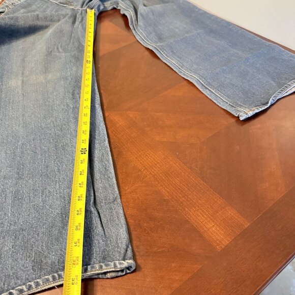 Vintage Steve & Barry’s Men’s Jeans 40x34 Light Wash Straight Leg Y2K USA Style - Picture 8 of 9